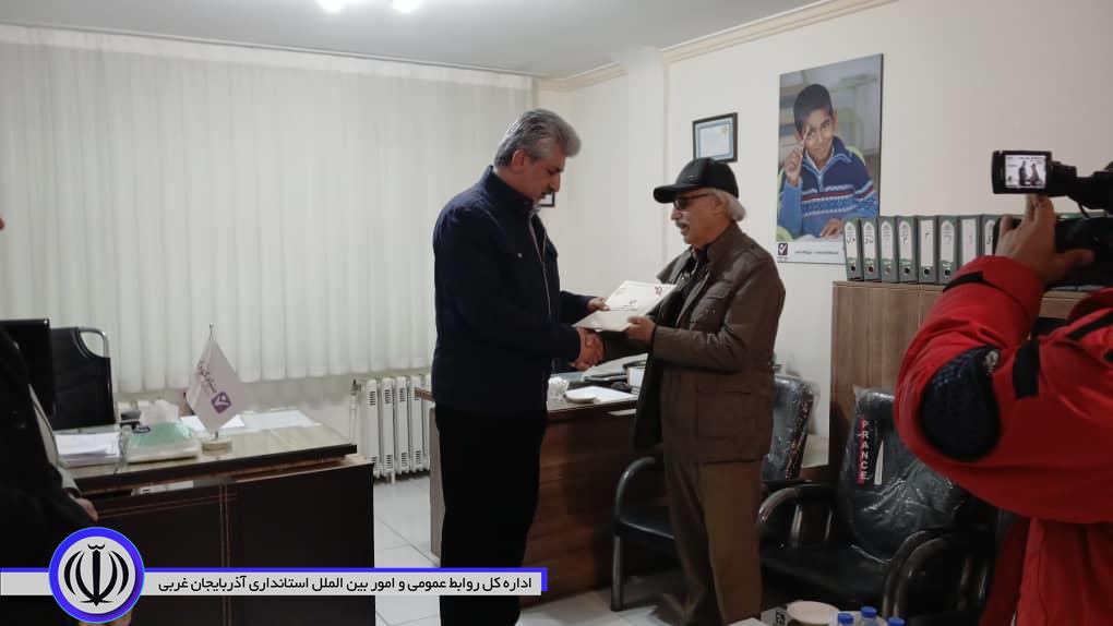 بازدید فرماندار ویژه شهرستان مهاباد از نمایندگی بنیاد کودک و مرکز نیکوکاری باران رحمت