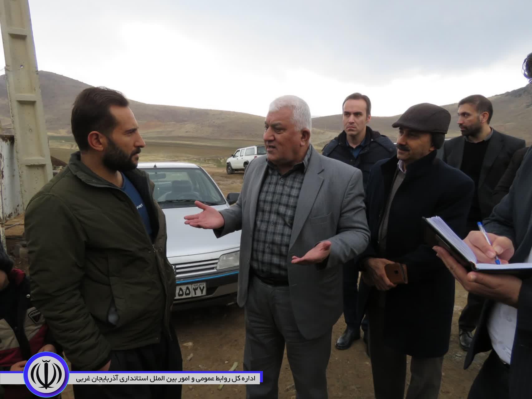 فرماندار مهاباد از چهار روستای بخش مرکزی بازدید کرد