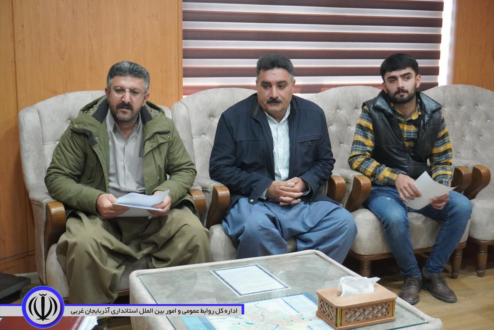 تصاویری از جلسه ملاقات عمومی فرماندار مهاباد در چهارشنبه های مردمی