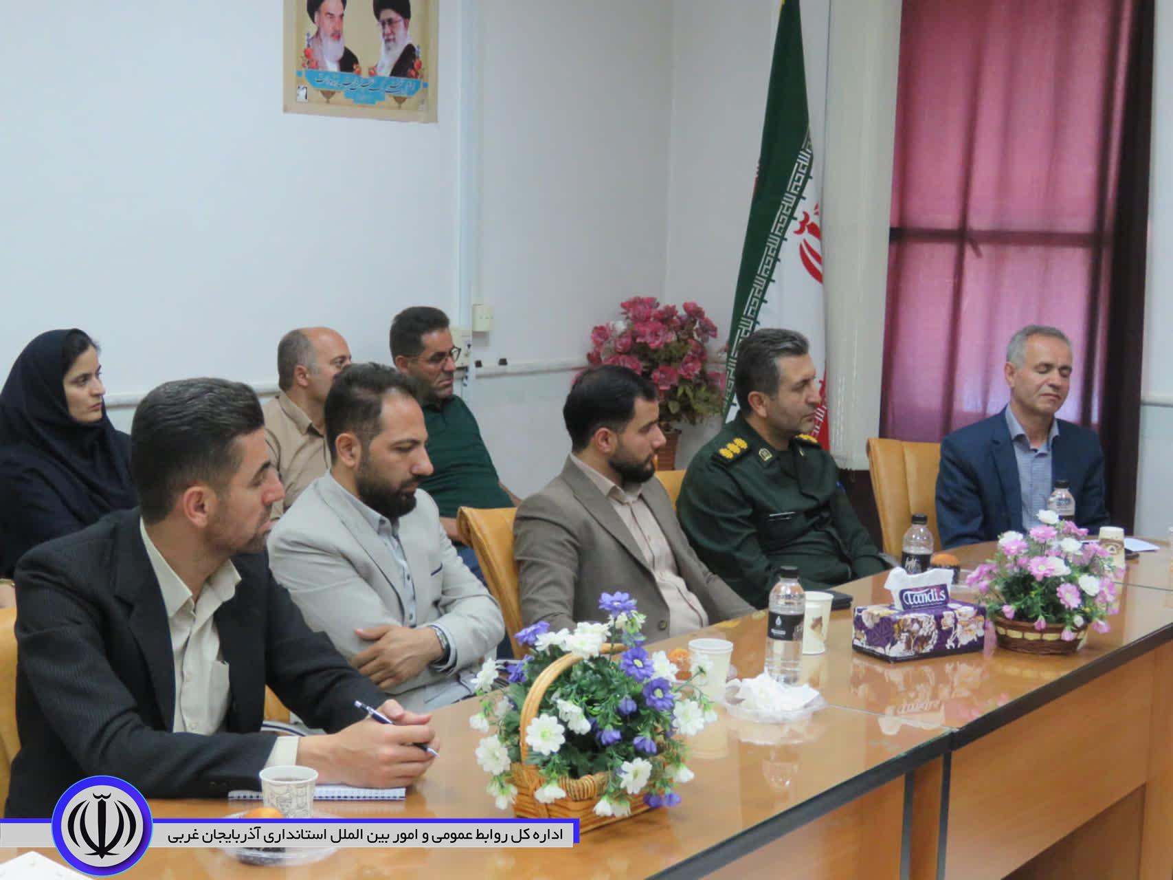 برگزاری مراسم تکریم و معارفه رئیس دانشگاه پیام نور واحد مهاباد