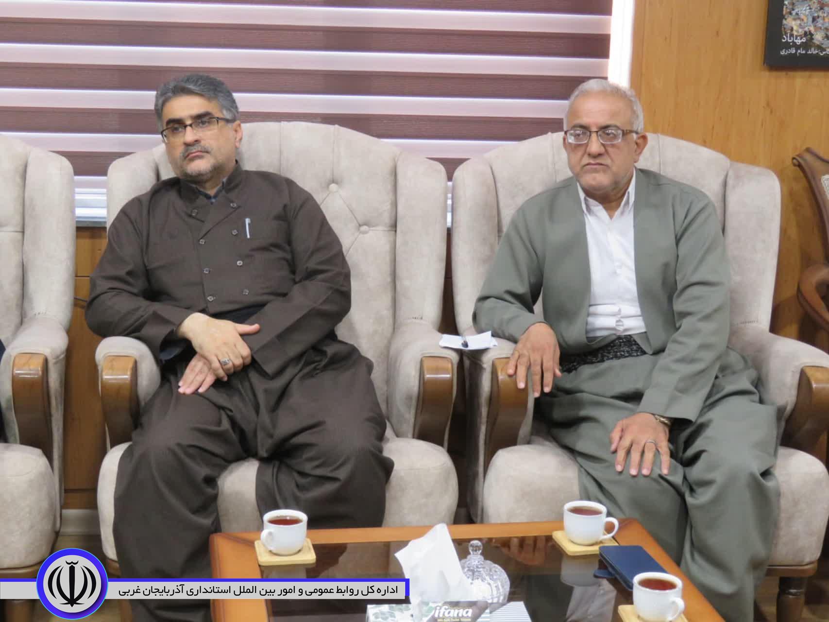 دیدار مدیران آموزشو پرورش و مراکز دارالقرآن با فرماندار ویژه شهرستان مهاباد