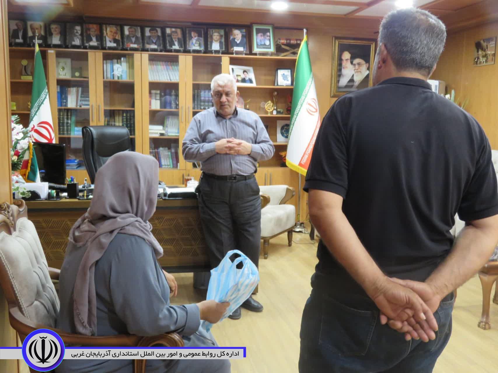 ملاقات مردمی فرماندار مهاباد به روال هر هفته برگزار شد