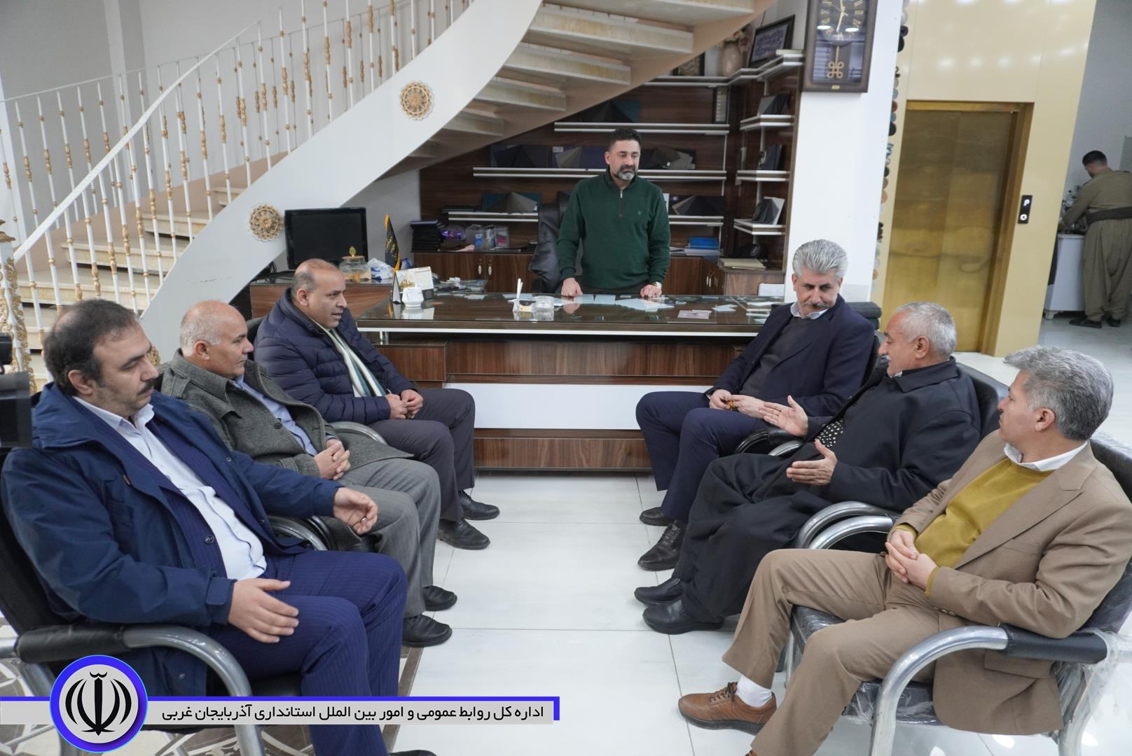 دیدار فرماندار با کسبه و بازاریان خوشنام مهاباد