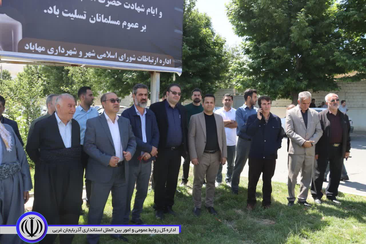 طنین «هیهات من الذله» در مهاباد در آیین سنتی علمبندی ماه محرم