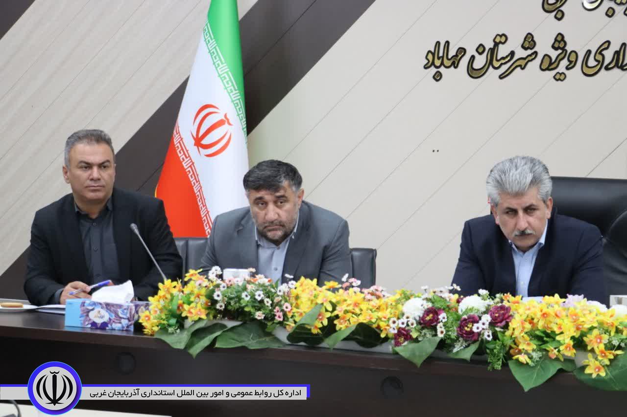 برگزاری اولین جلسه شورای ترافیک در مهاباد