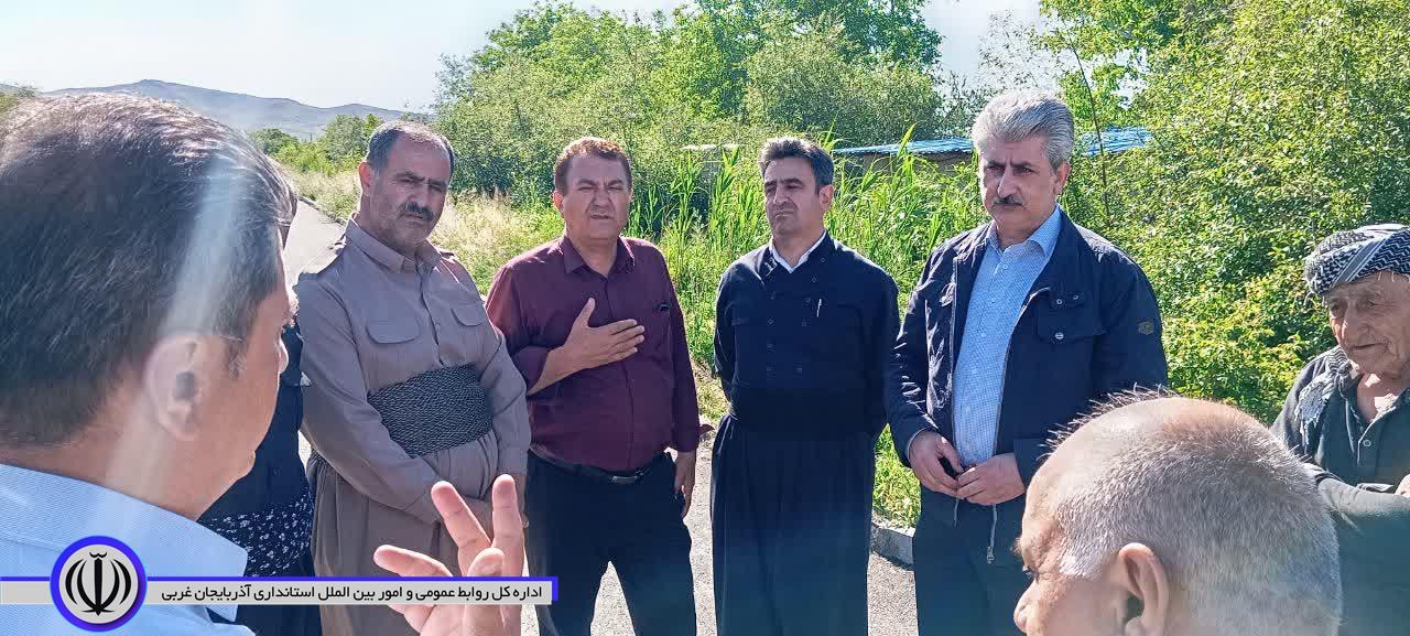 بازدید مسئولان شهرستان از روستاهای بخش مرکزی