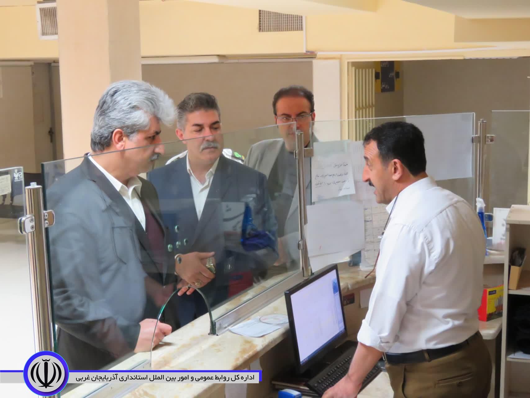 بازدید سرزده فرماندار ویژه شهرستان مهاباد از بیمارستان امام خمینی(ره) مهاباد