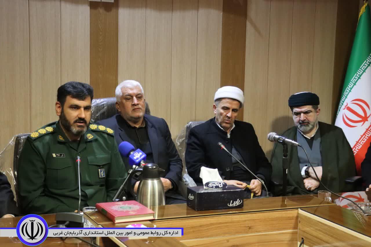 دیدار با فرمانده سپاه مهاباد بمناسبت روز پاسدار