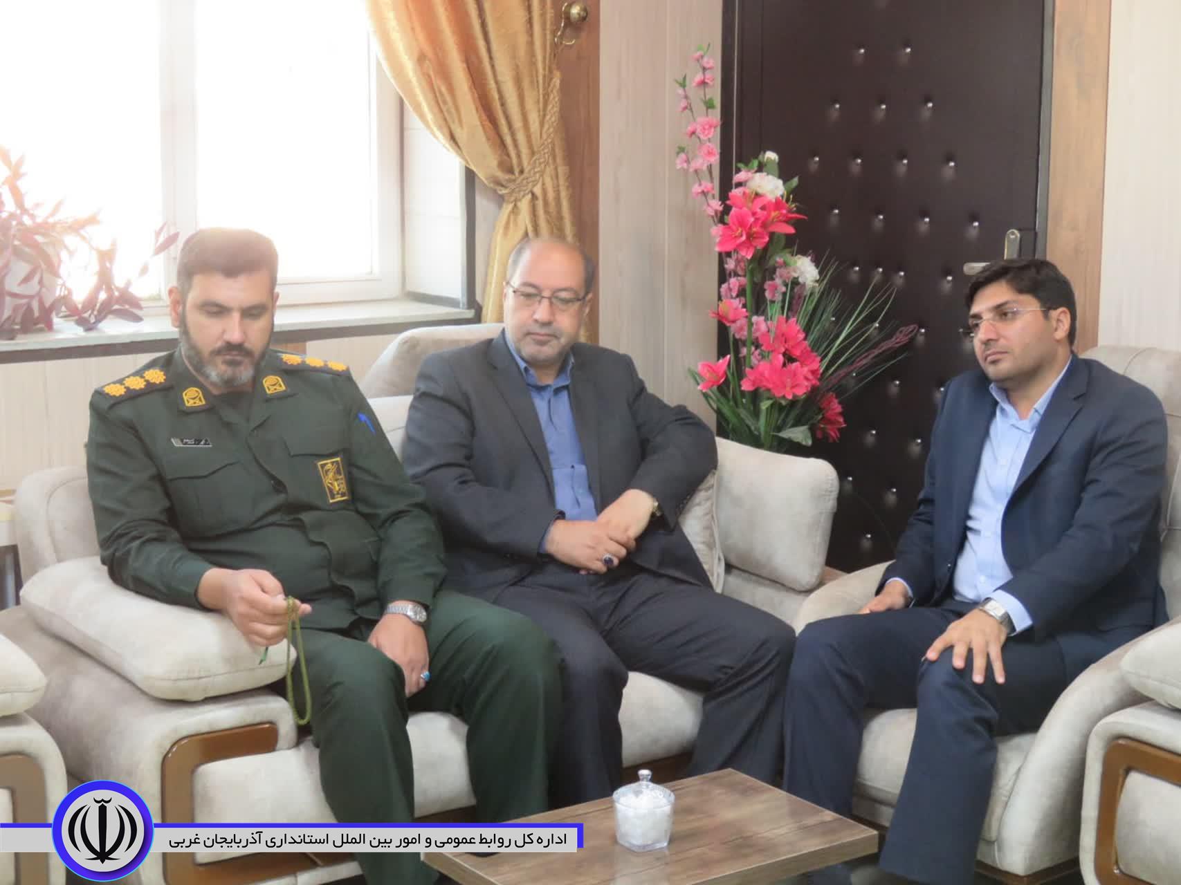 آئین قدردانی اعضای شورای تأمین از کارکنان فراجای مهاباد