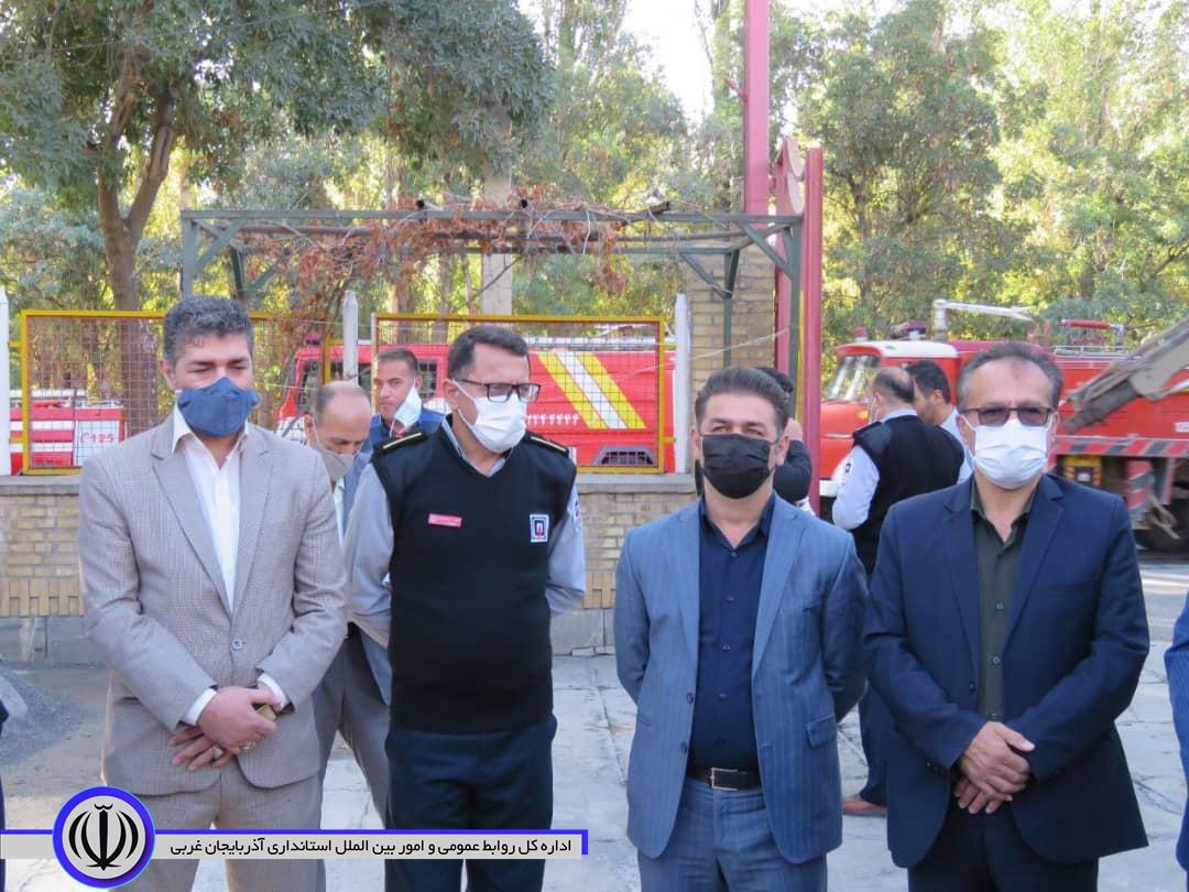 برگزاری مراسم بزرگداشت ٧ مهر روز آتش نشانی و ایمنی