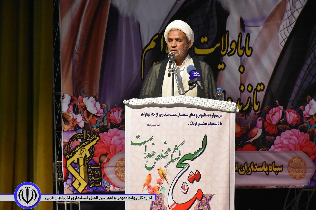 اجماع بزرگ بسیجیان در مهاباد