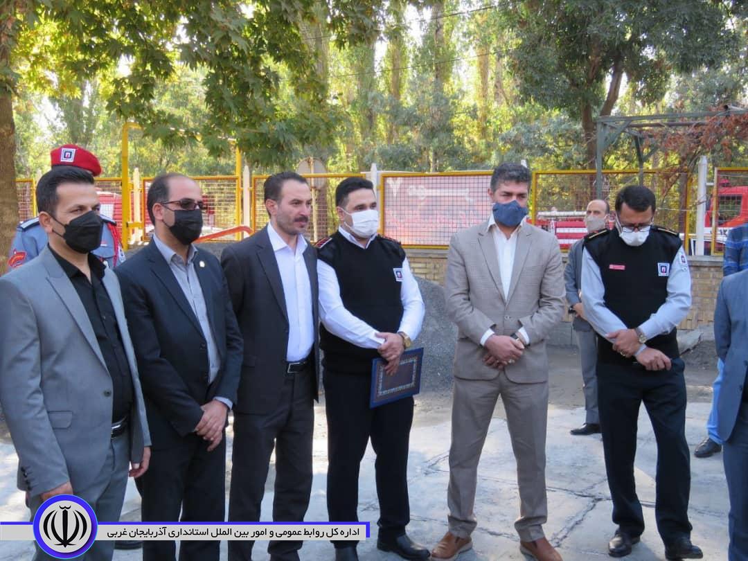 برگزاری مراسم بزرگداشت ٧ مهر روز آتش نشانی و ایمنی