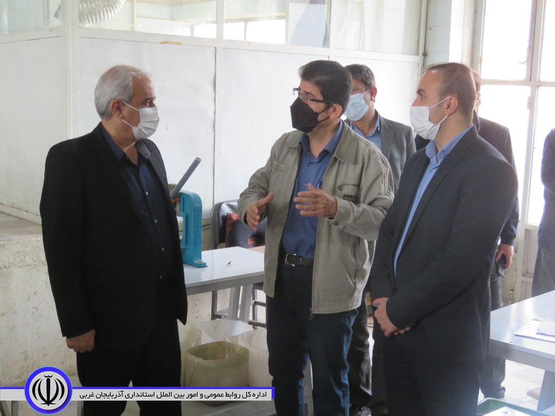 فرماندار: سرمایه در گردش، مهمترین مشکل واحدهای صنعتی مهاباد است