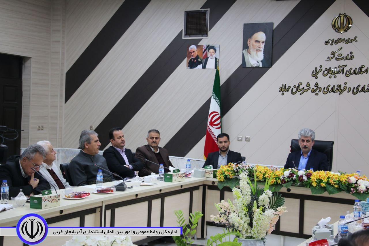 اولین جلسه شورای آموزش و پرورش شهرستان مهاباد برگزار شد