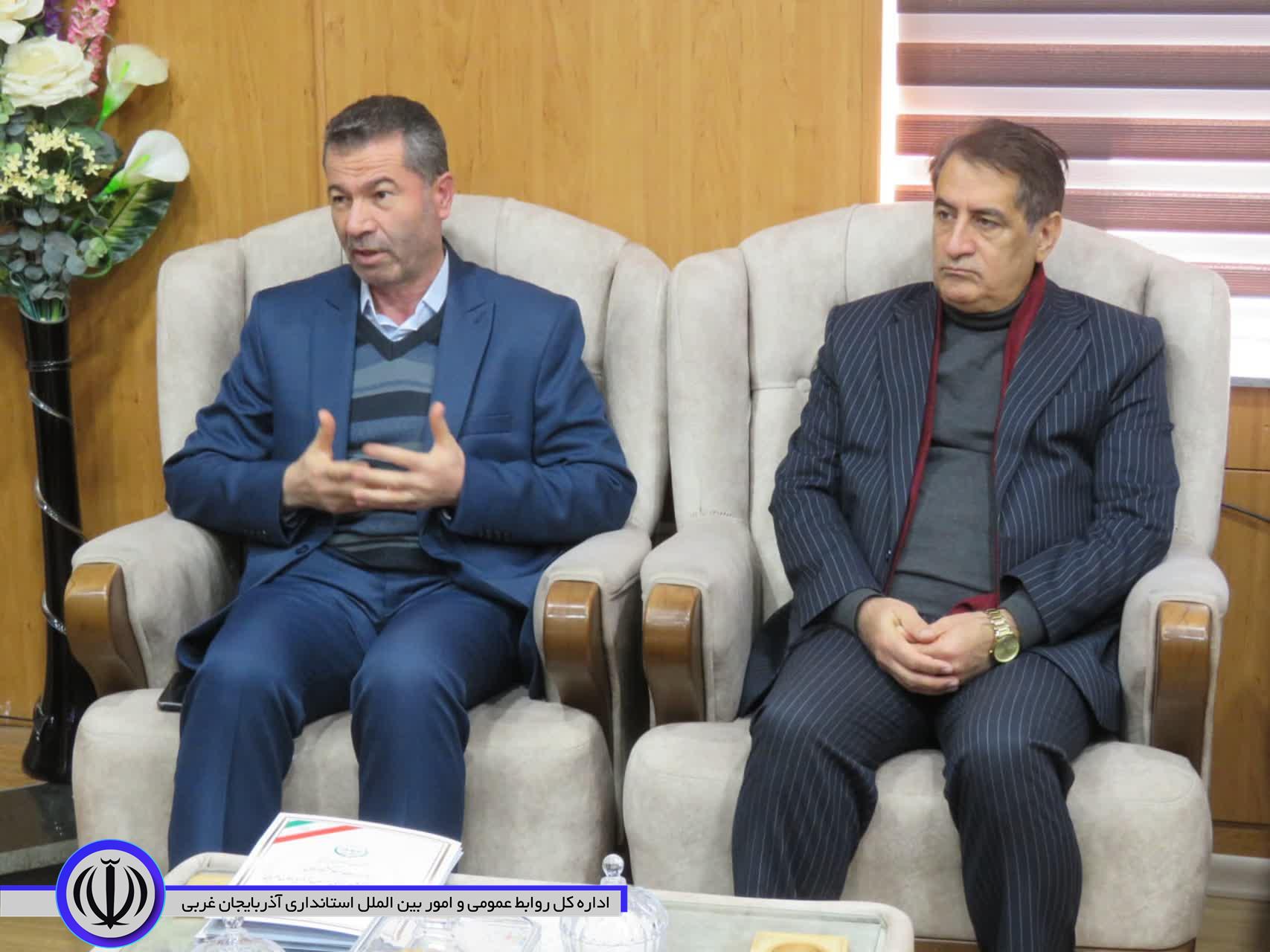 مراسم تودیع و معارفه مدیریت جهاد کشاورزی مهاباد برگزار شد
