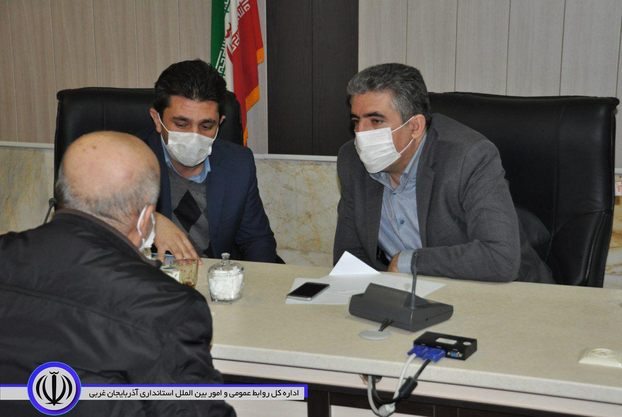 برگزاری دیدار ملاقات عمومی فرماندار مهاباد با شهروندان