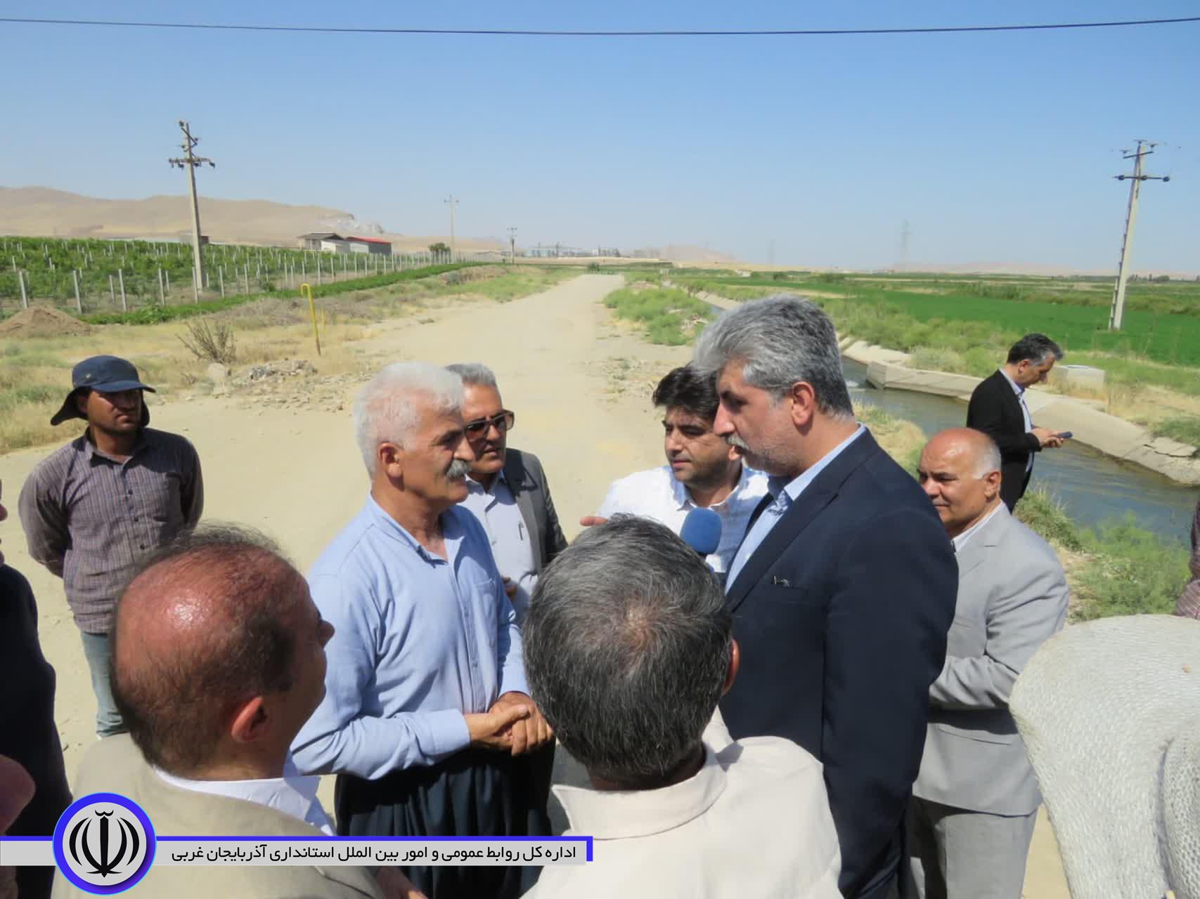 فرماندار: رهاسازی آب بخش کشاورزی مهاباد اثربخش بوده است