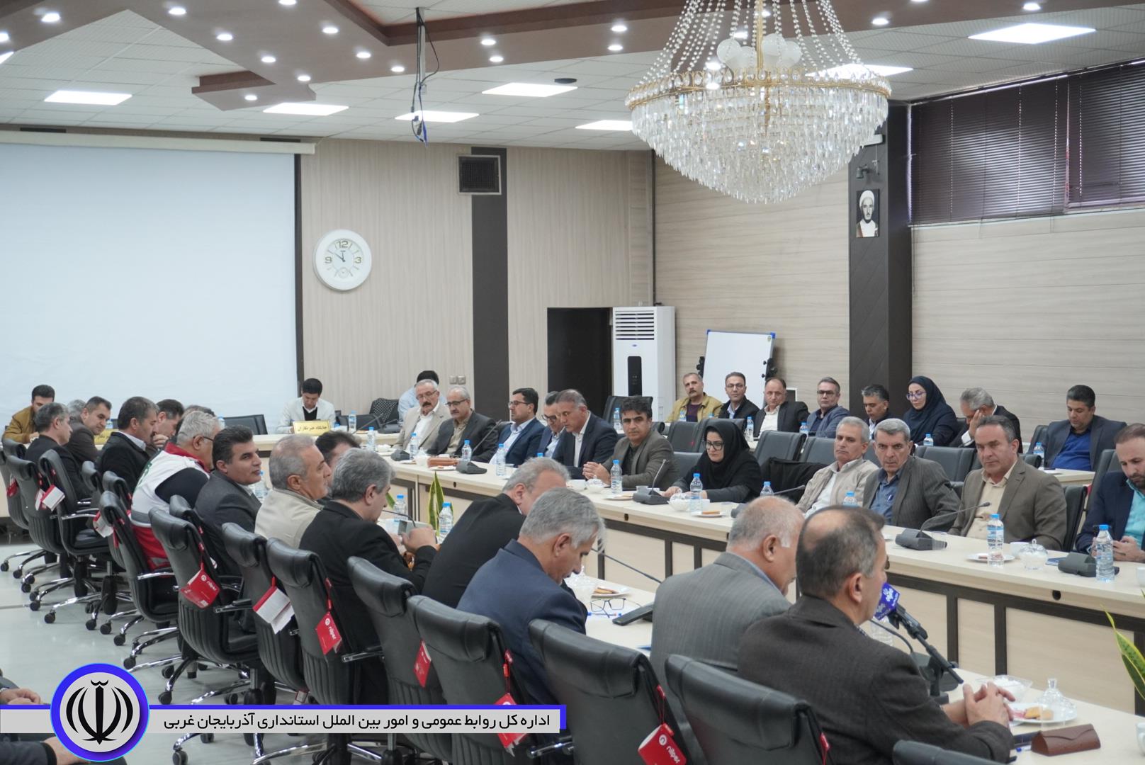 شورای اداری مهاباد تشکیل جلسه داد