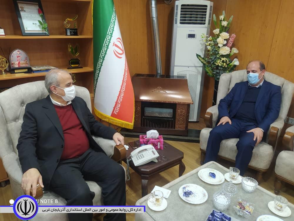 دیدار مدیر کل امور عشایر استان آذربایجان غربی با سرپرست فرمانداری مهاباد