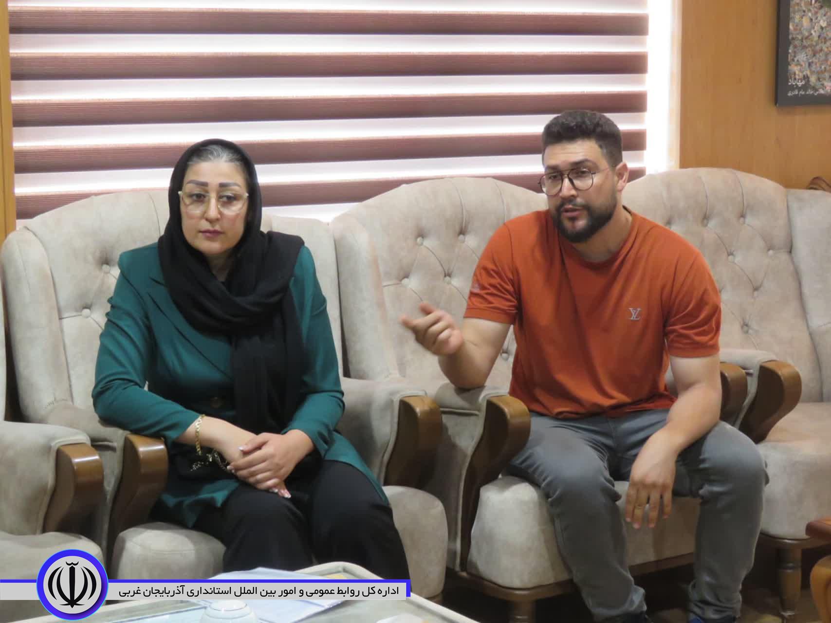 پاسخگویی و ملاقات مردمی فرماندار ویژه شهرستان مهاباد