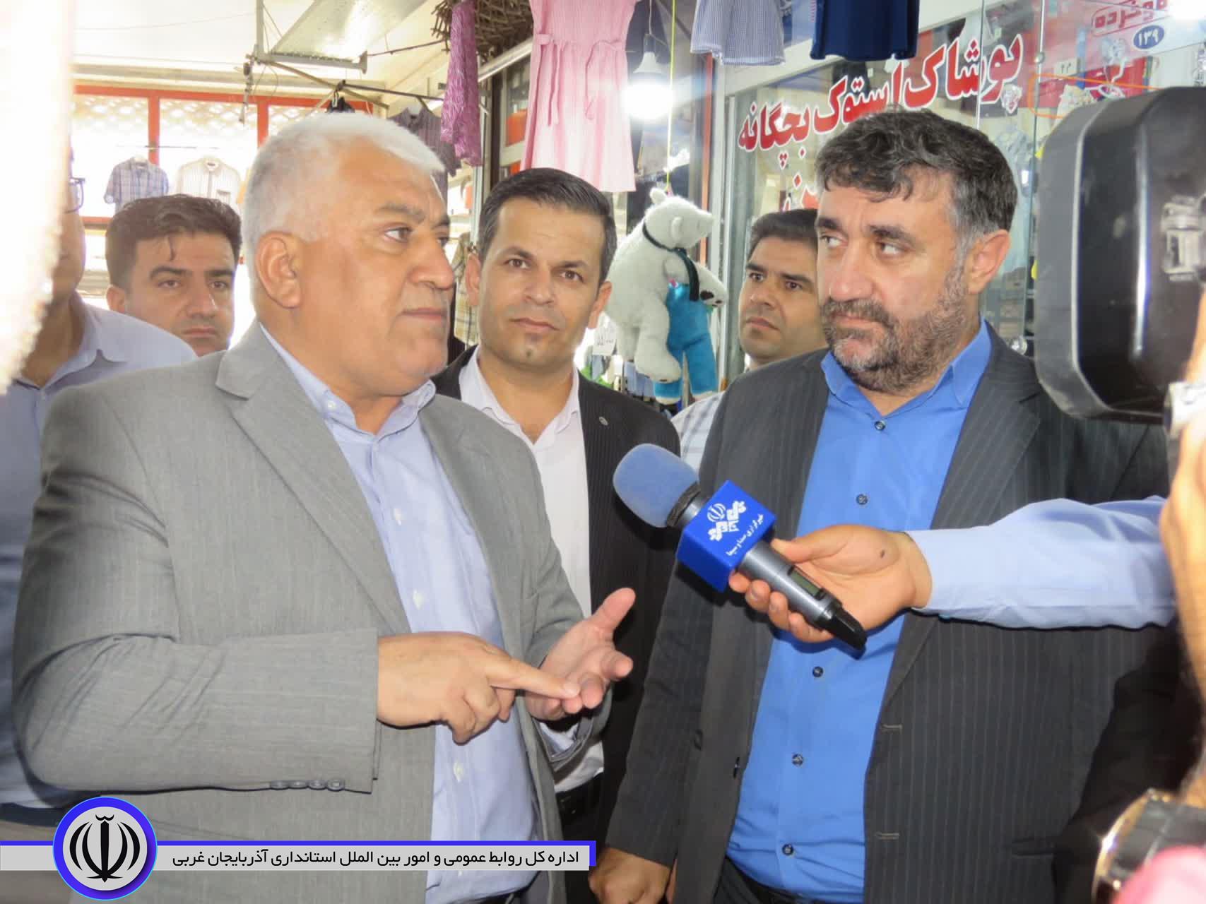 بازدید و بررسی مسئولان از مشکلات تاناکورای مهاباد