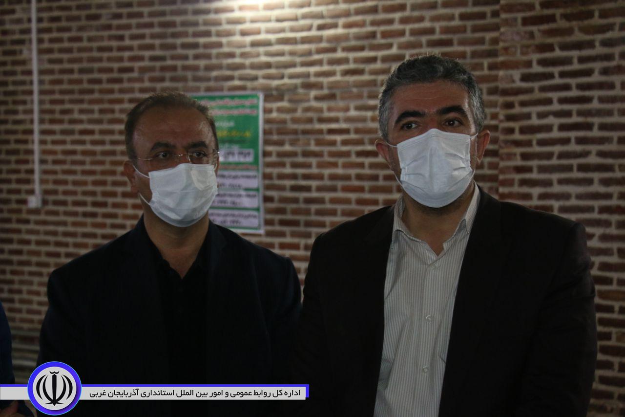 بازدید فرماندار مهاباد از مسجد جامع شهرستان جهت بازسازی