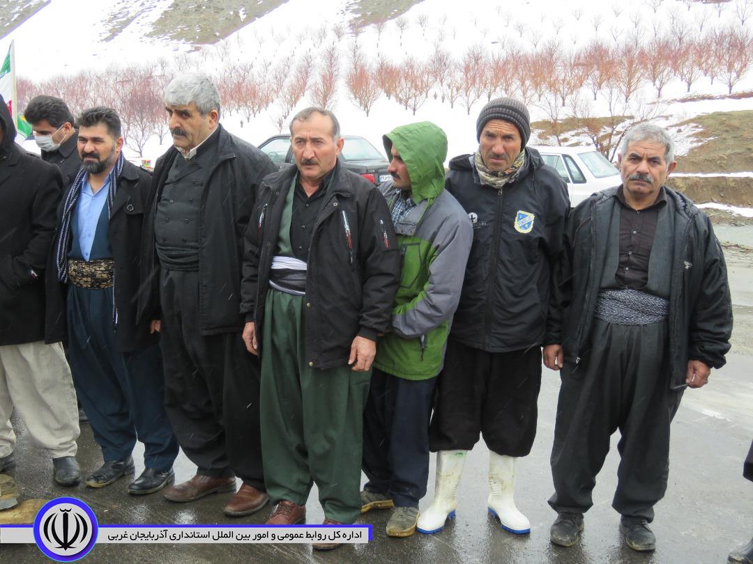 افتتاح پروژه راه روستایی در خلیفان