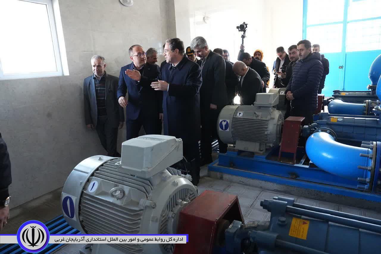 30 هزار شهروند مهابادی از نعمت آب شرب پایدار بهره‌مند شدند