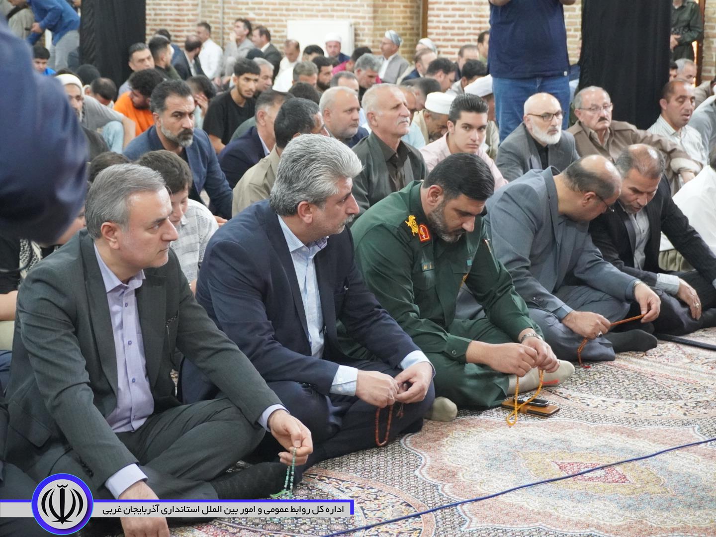 آیین سالگرد ارتحال ملکوتی حضرت امام خمینی (ره) در مهاباد برگزار شد