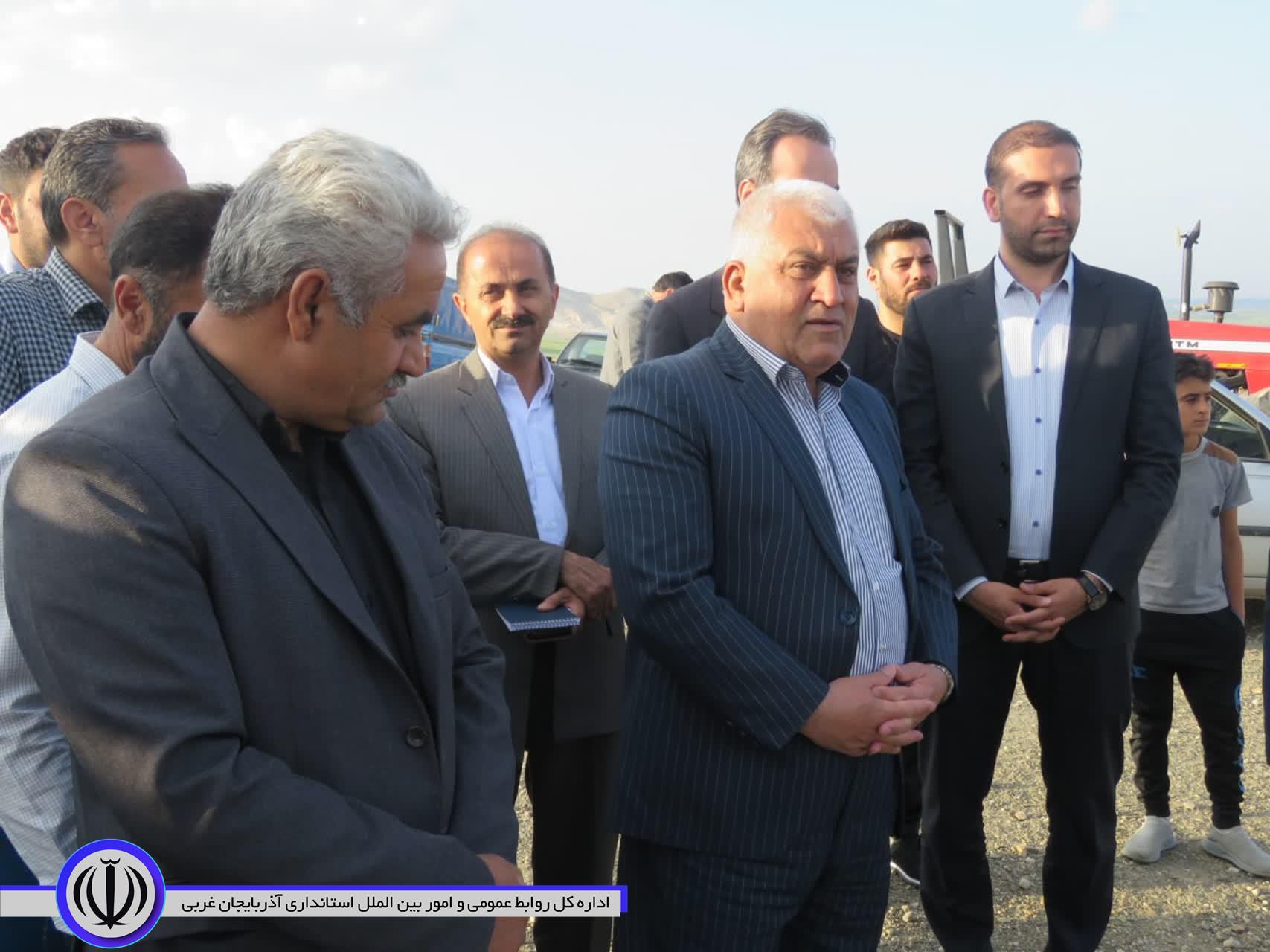 تداوم حضور جهادی فرماندار ویژه مهاباد در روستاهای شهرستان