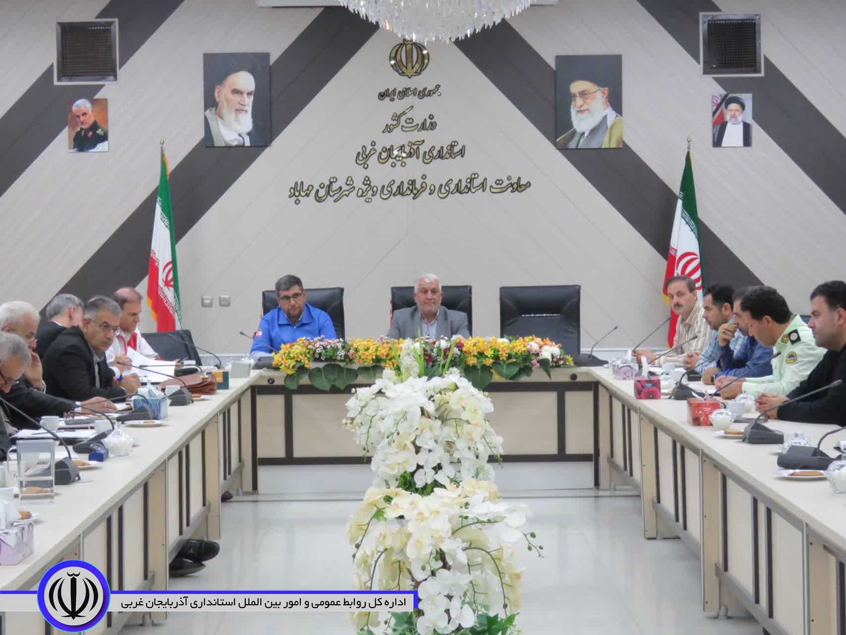 مهاباد رتبه نخست استانی در حوزه امکانات مقابله با بحران را در آذربایجان غربی کسب کرد