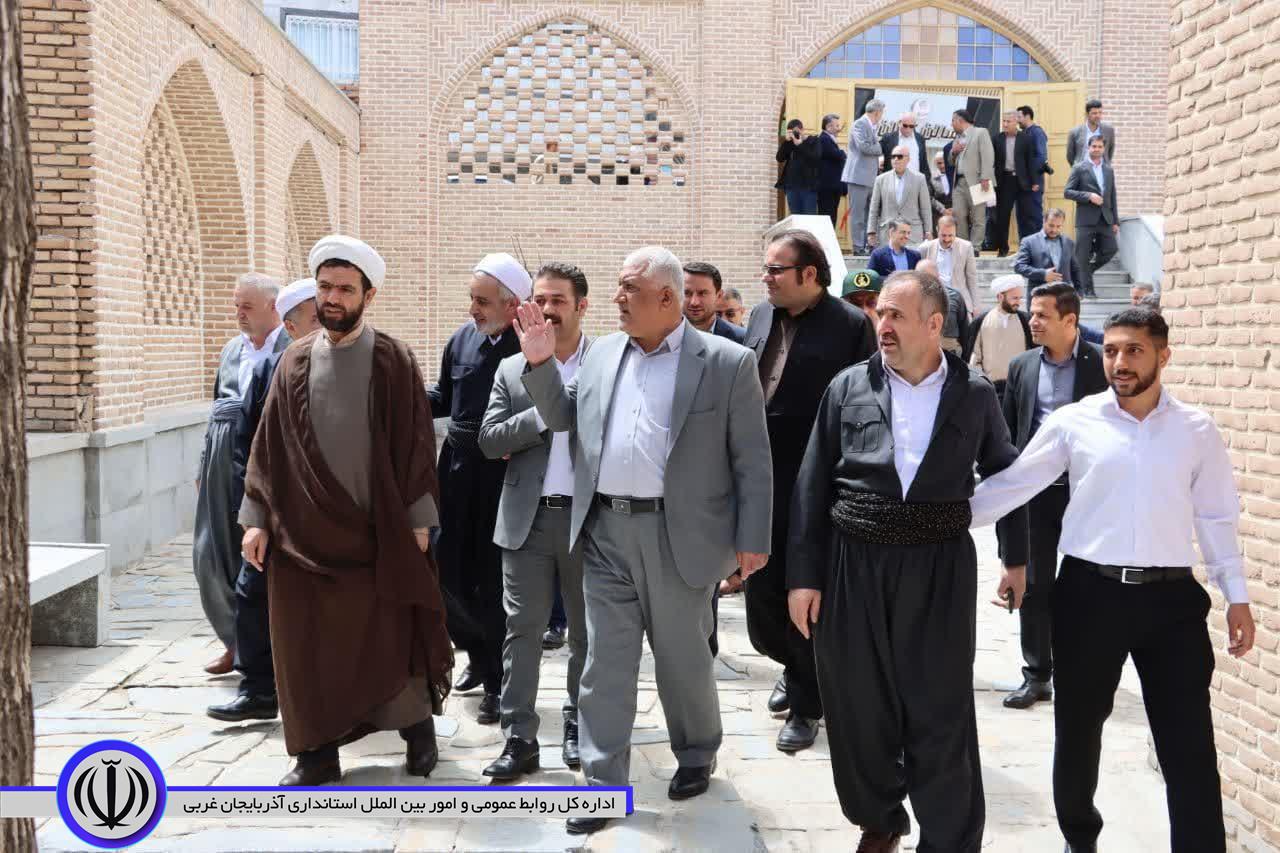 طرح بازسازی حوضخانه رستم بیگ مهاباد افتتاح شد