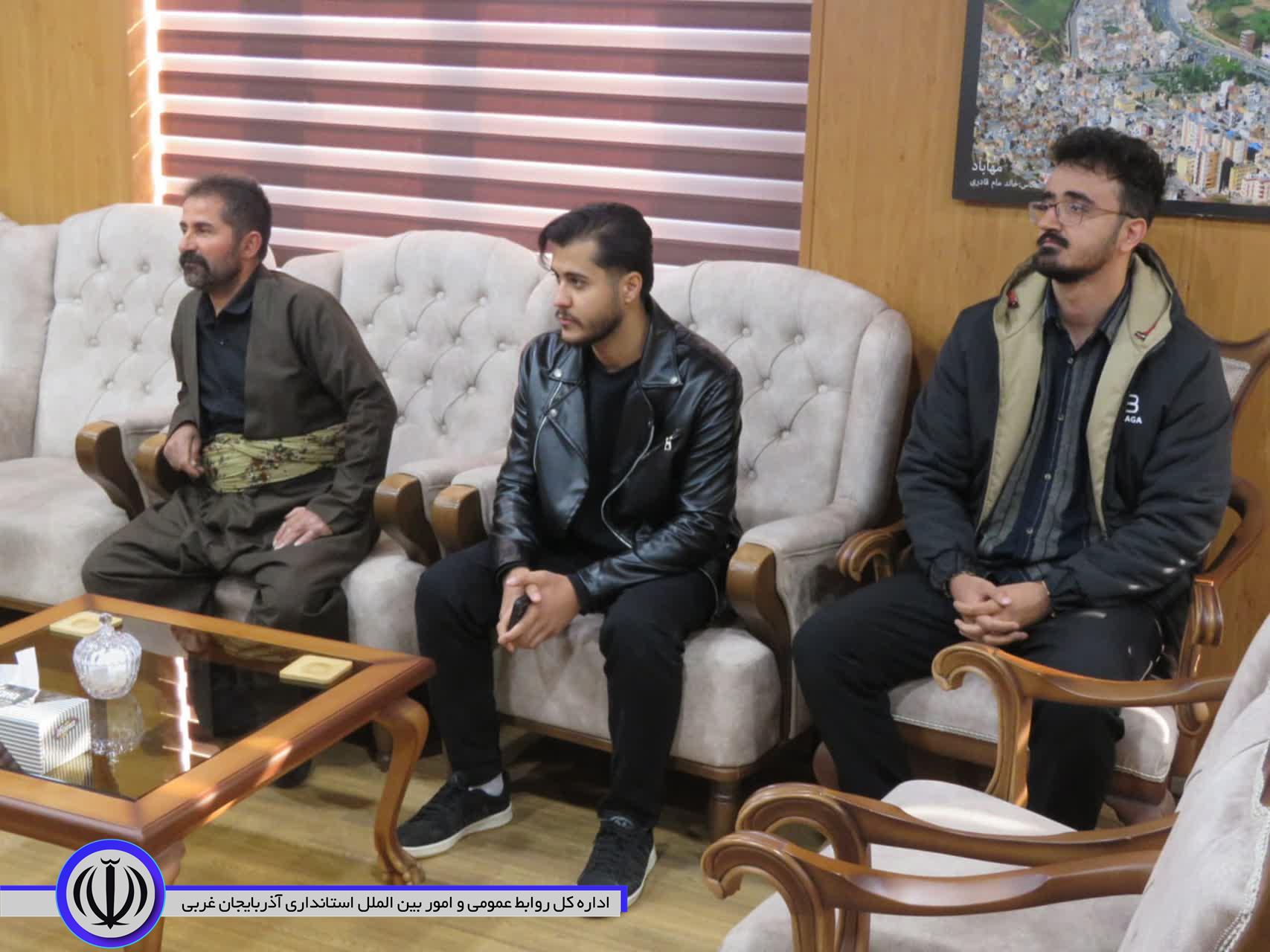ملاقات عمومی فرماندار مهاباد با شهروندان برگزار شد
