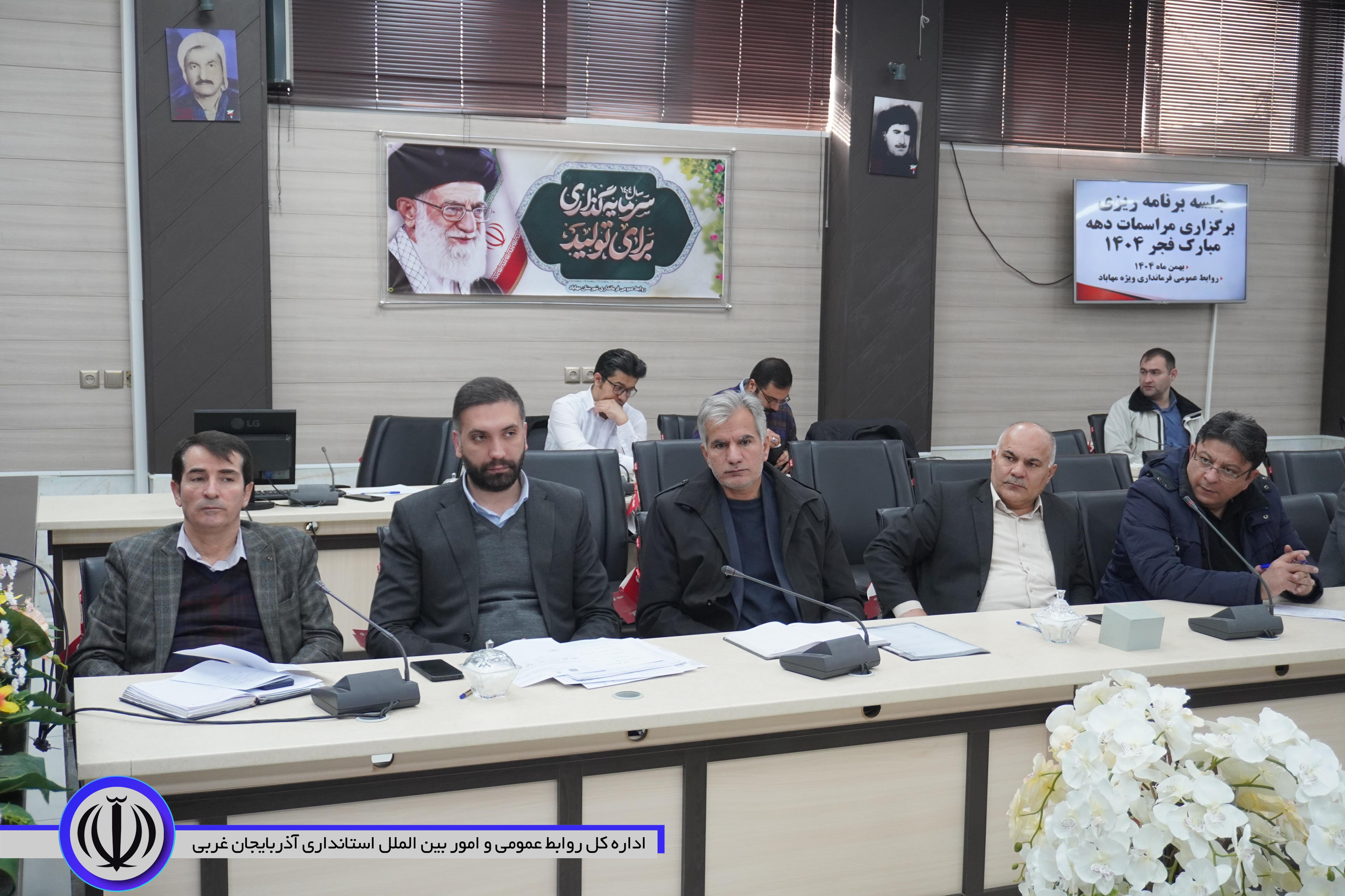 2.3 همت پروژه عمرانی در مهاباد آماده بهره‌برداری و کلنگ‌زنی است