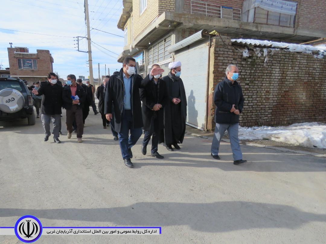 افتتاح پروژه تعریض و نوسازی پل و آسفالت معابر روستای اگریقاش
