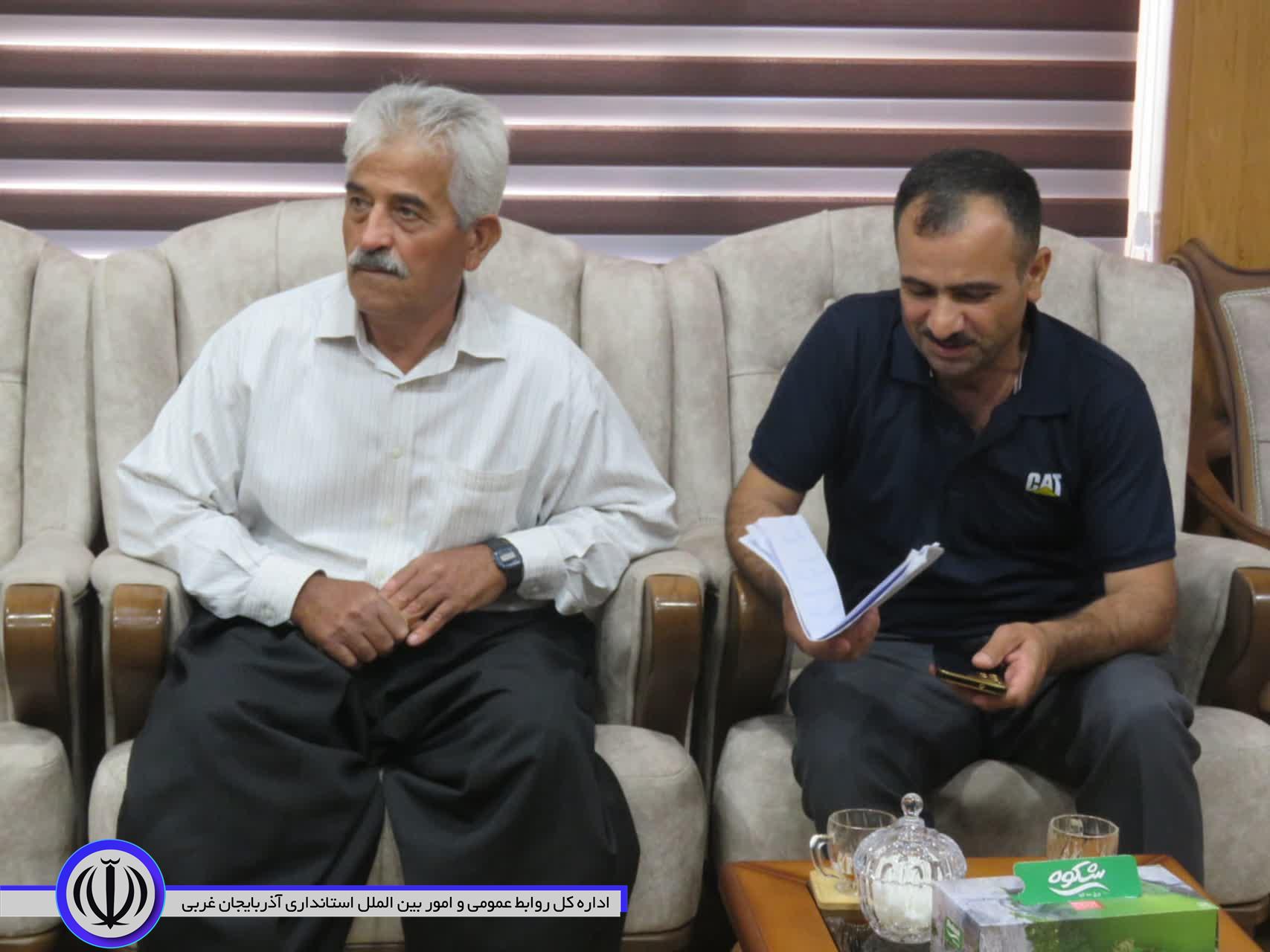 ملاقات مردمی فرماندار مهاباد به روال هر هفته انجام شد