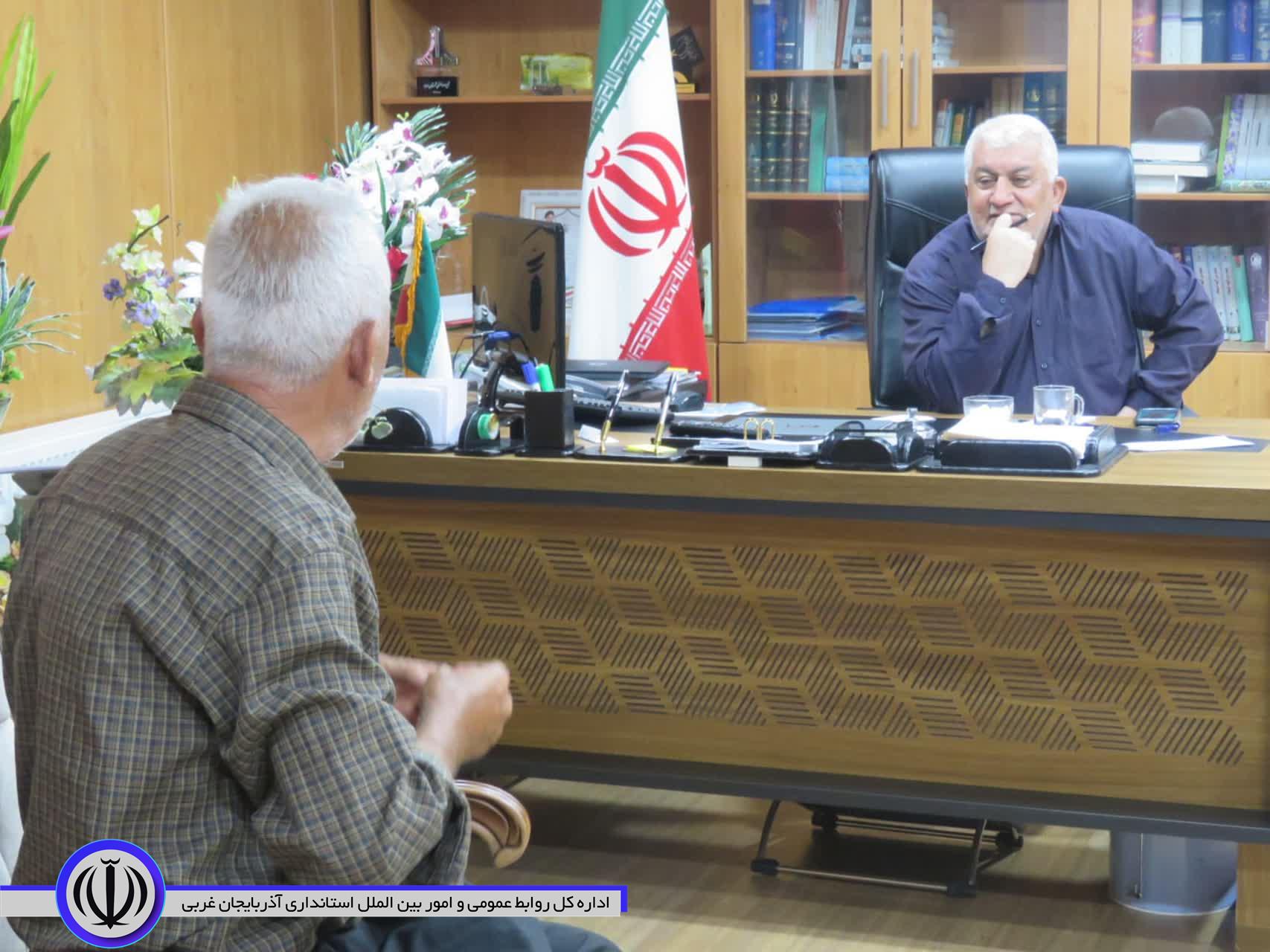 ملاقات مردمی فرماندار مهاباد به روال هر هفته انجام شد