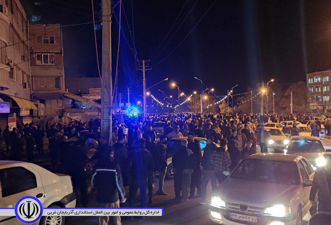 بزرگترین بازارچه مهاباد طعمه آتش شد