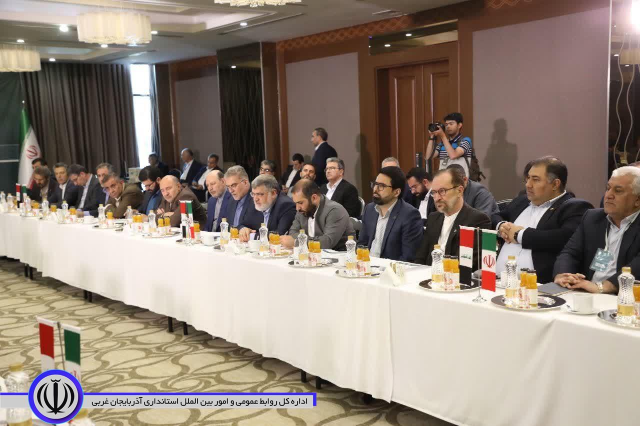 گفتگوی استاندار آذربایجانغربی با استاندار اربیل و هیات اقلیم کردستان عراق