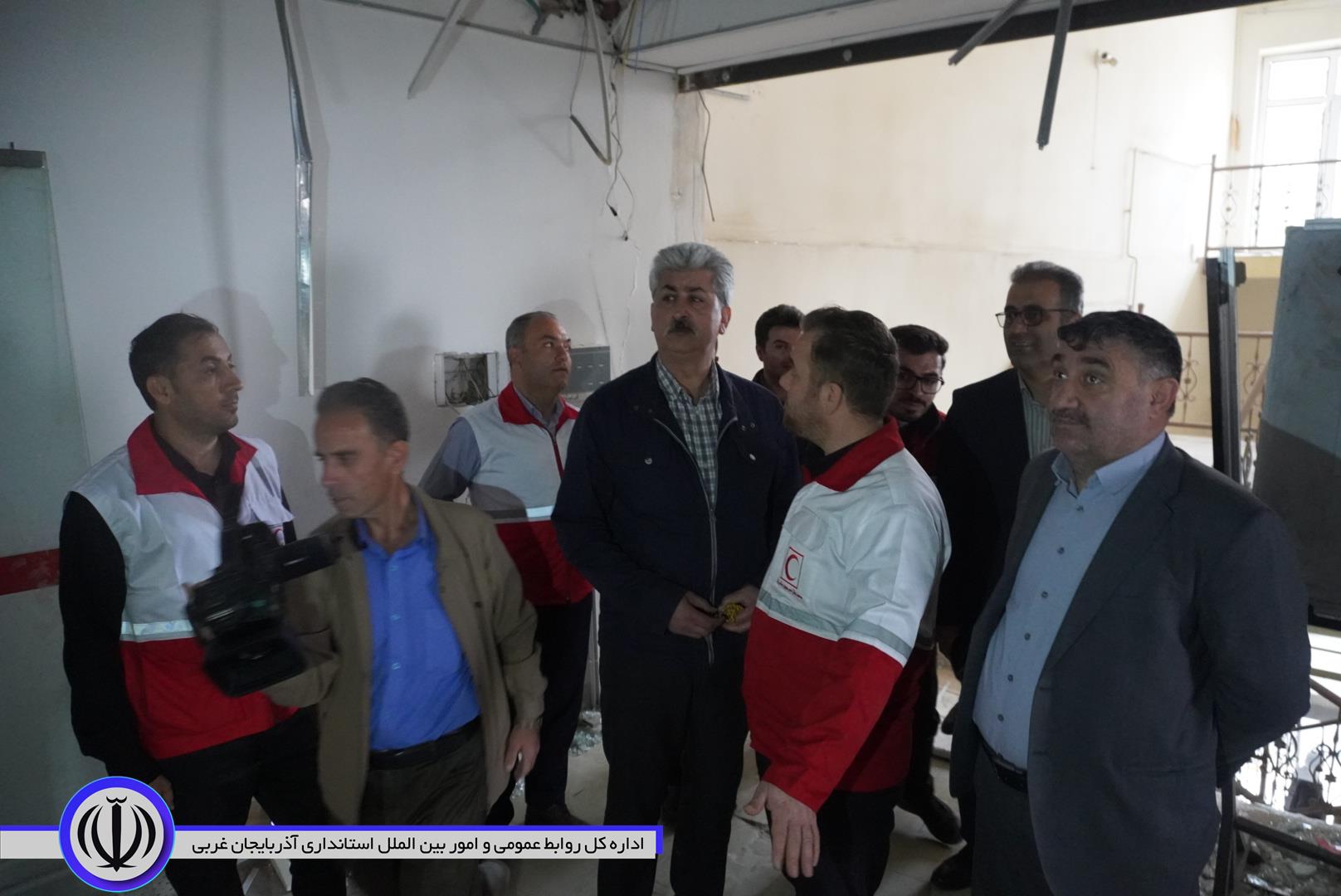 عملیات احداث مجدد هلال‌احمر مهاباد پس از تکمیل ارزیابی‌ها شروع می‌شود