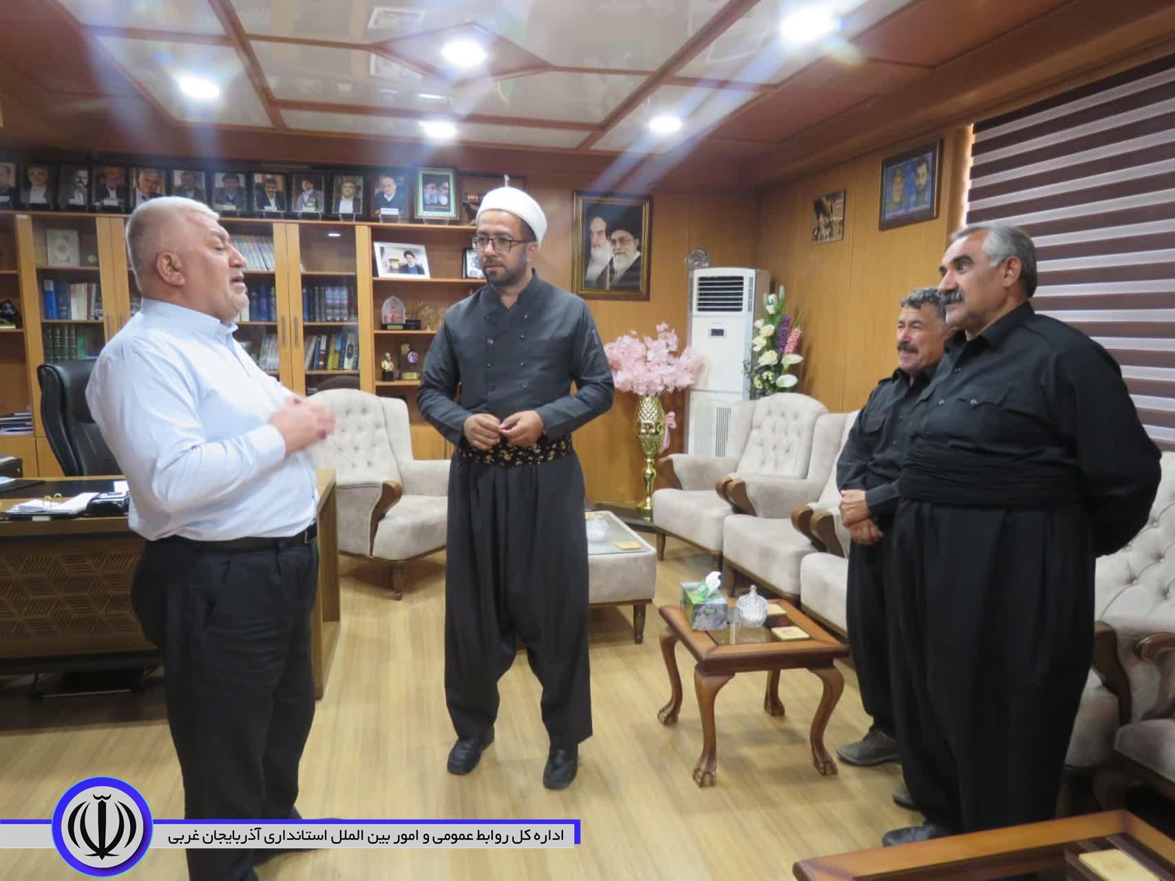 ملاقات عمومی فرماندار مهاباد با شهروندان برگزار شد