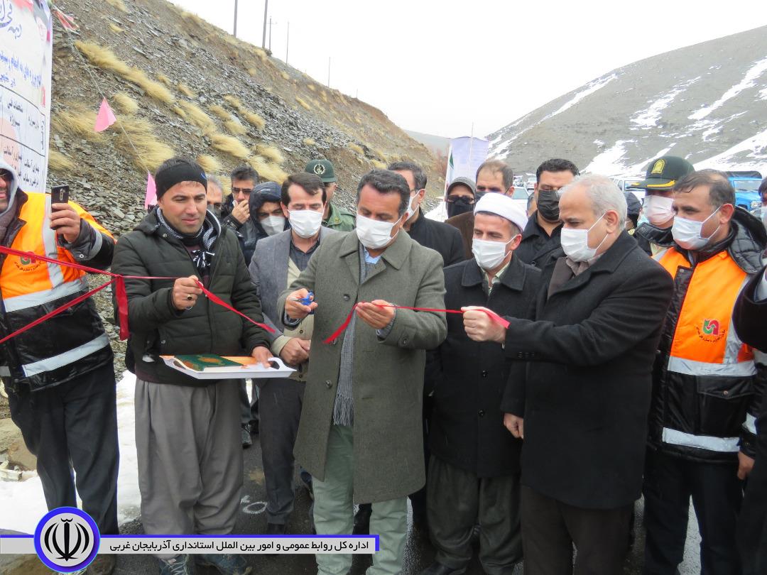 افتتاح پروژه راه روستایی در خلیفان