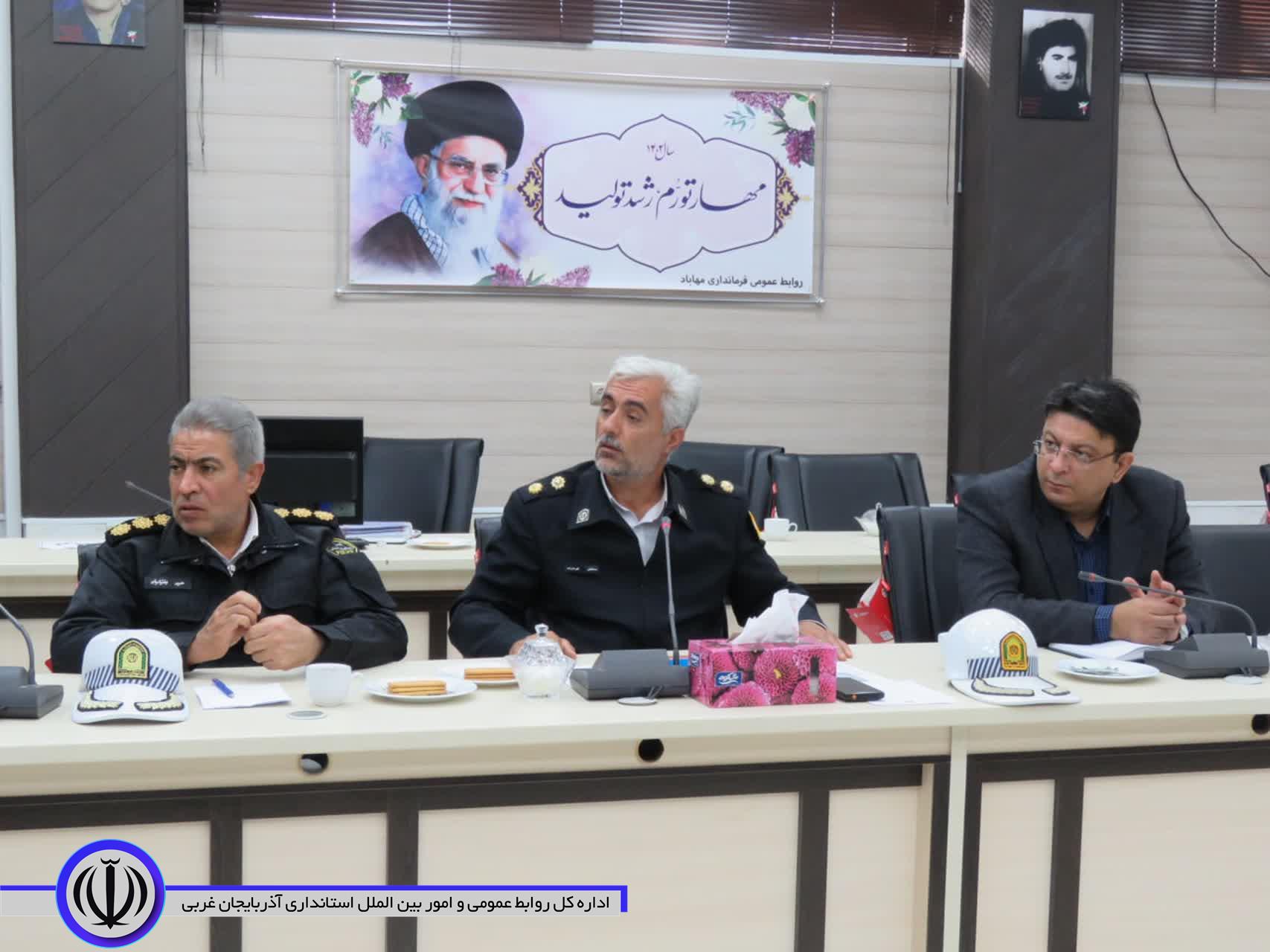 جلسه شورای ترافیک شهرستان مهاباد برگزار شد