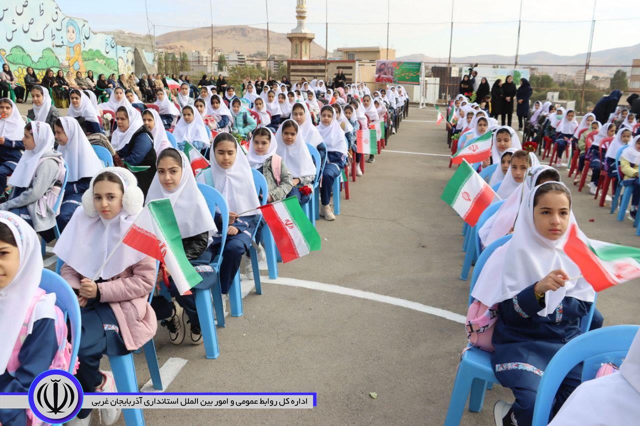 آیین افتتاح مدرسه 9 کلاسه فاخر شهر گوک‌تپه