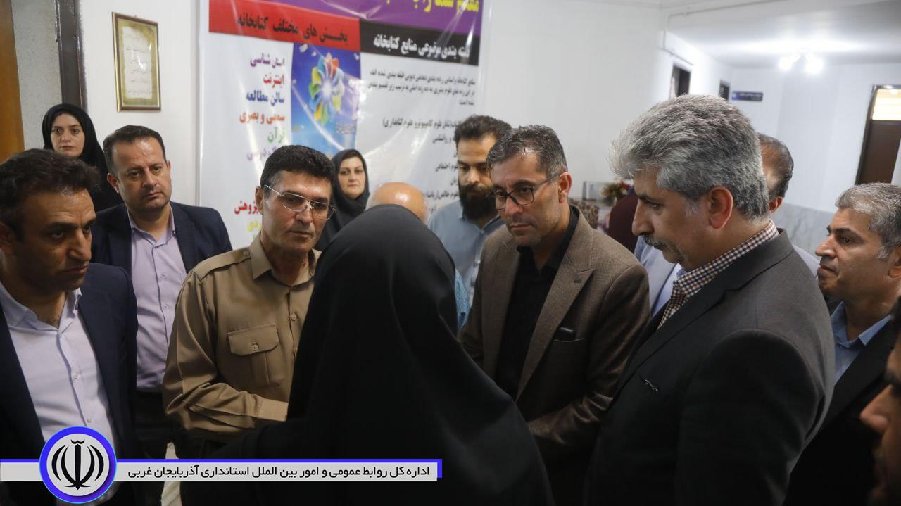 سفر دبیرکل نهاد کتابخانههای عمومی کشور به مهاباد