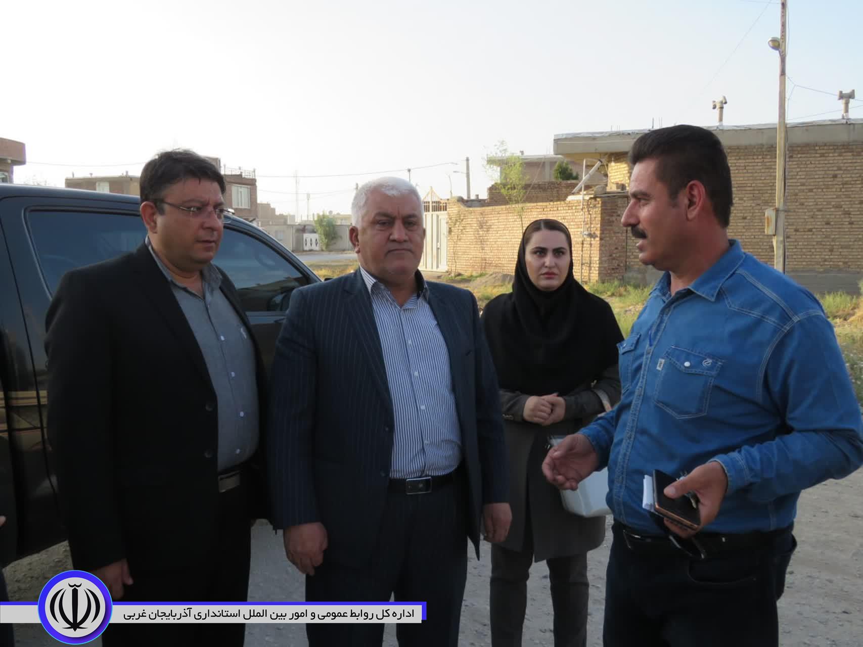 فرماندار ویژه مهاباد از شهر گوگتپه بازدید کرد