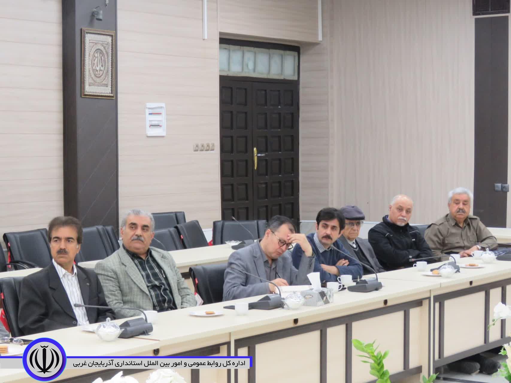 نشست صمیمی جمعیت زاگرس با سرپرست فرمانداری مهاباد