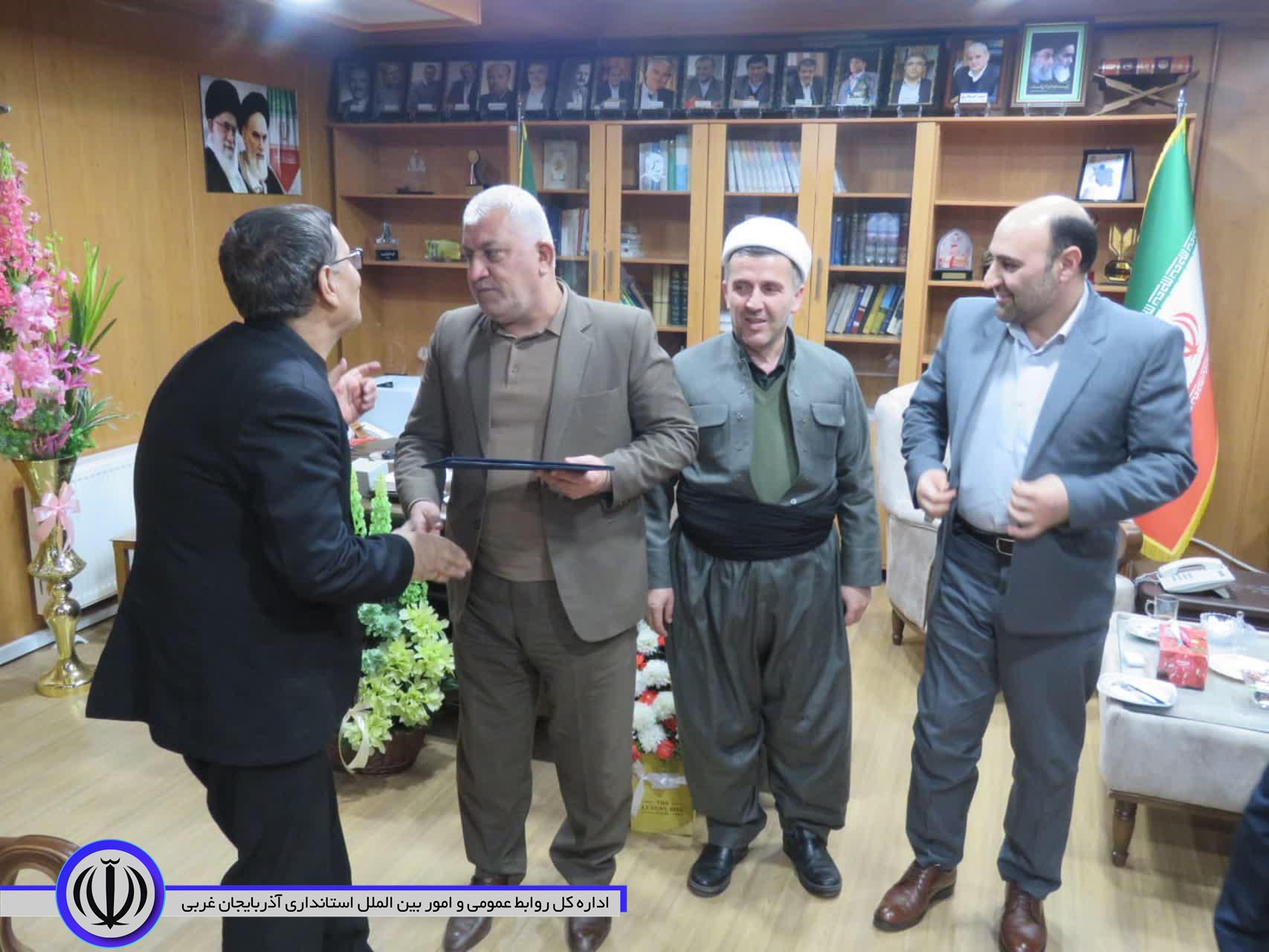 رئیس جدید اداره ثبت احوال مهاباد معرفی شد